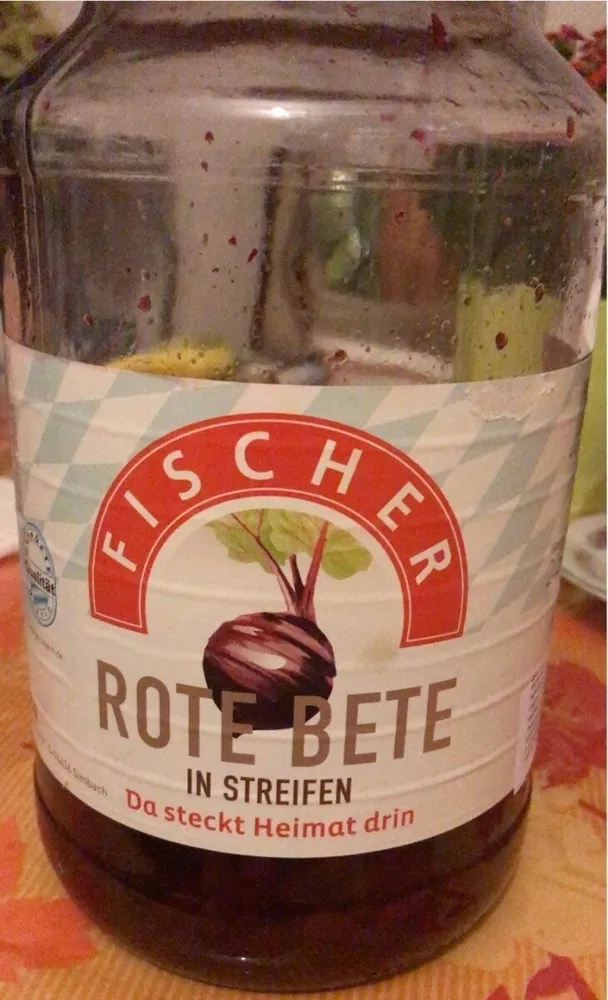rote bete in streifen