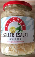 Selleriesalat in Streifen