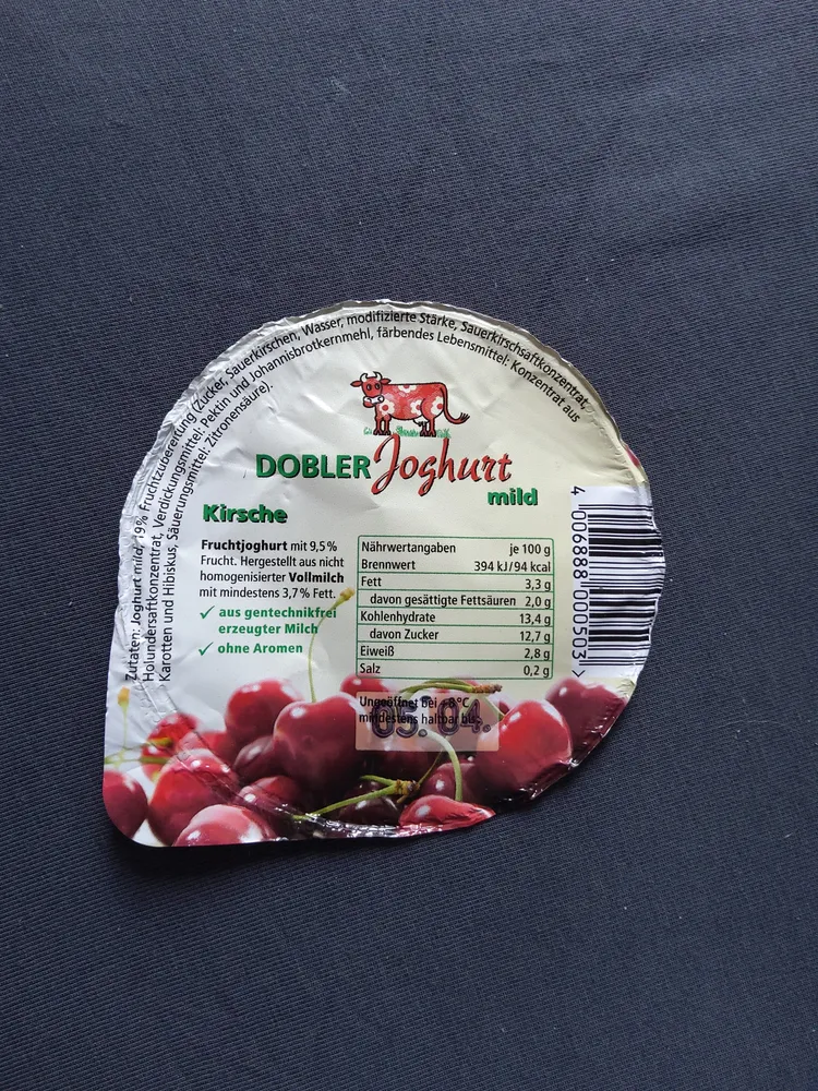 Joghurt mild Kirsche