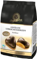 Gefüllte Lebkuchenherzen Zartbitter