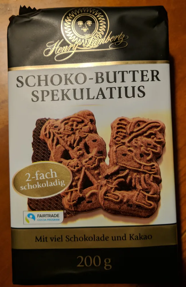 Henry Lambertz Schoko-butter Spekulatius