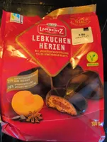 Lebkuchen Herzen mit Aprikosenfruchtfüllung