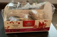 Lebkuchen cookie, dark chocolate