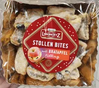 Stollen Bites mit Bratapfel Füllung