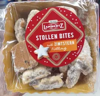 Stollen bites mit Zimtsterne Füllung