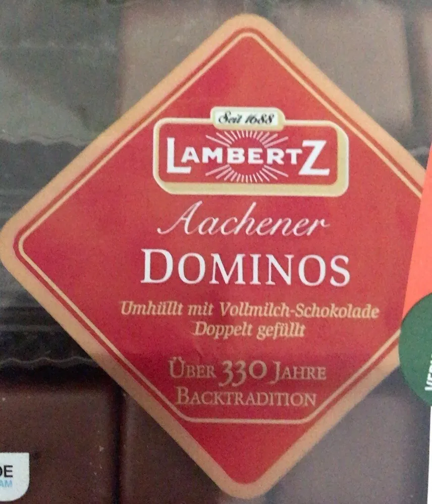 Dominos Domino Steine Vollmilch