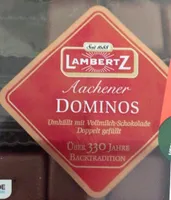 Dominos Domino Steine Vollmilch