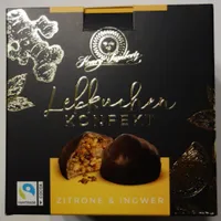 Lebkuchen Konfekt Zitrone & Ingwer