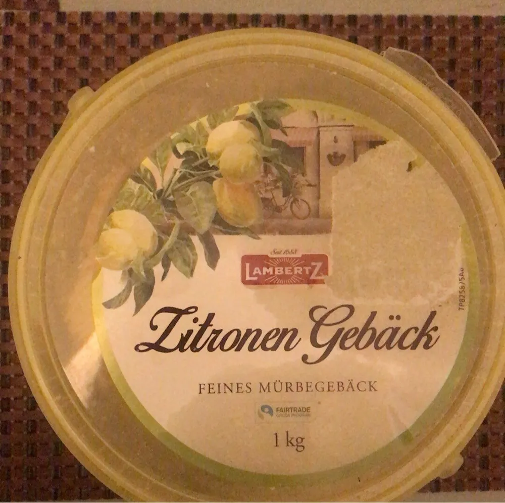 Zitronen geback
