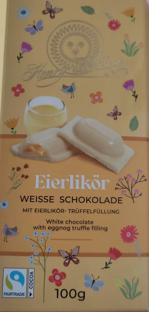 Eierlikör Weisser Schokolade