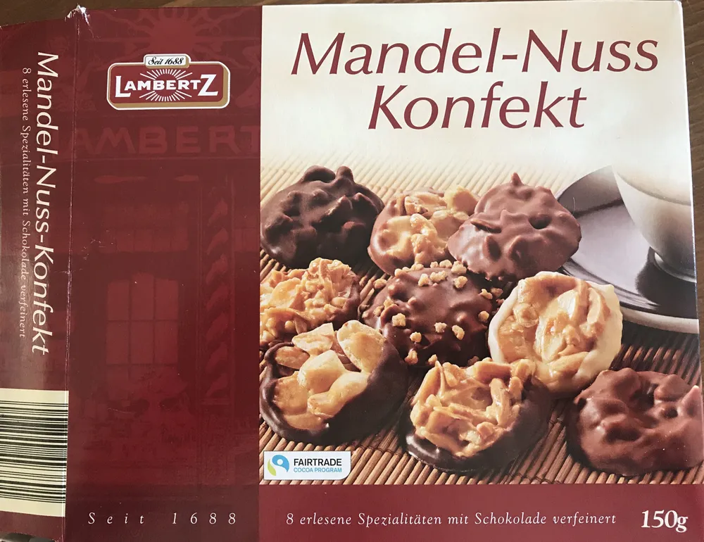 Mandel-Nuss-Konfekt