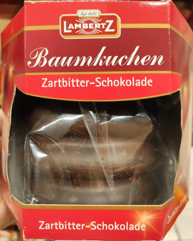 Baumkuchen Edel-Zartbitter-Schokolade