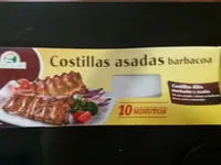 Costillas asadas barbacoa