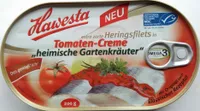 Heringsfilets in Tomaten-Creme "heimische Gartenkräuter"