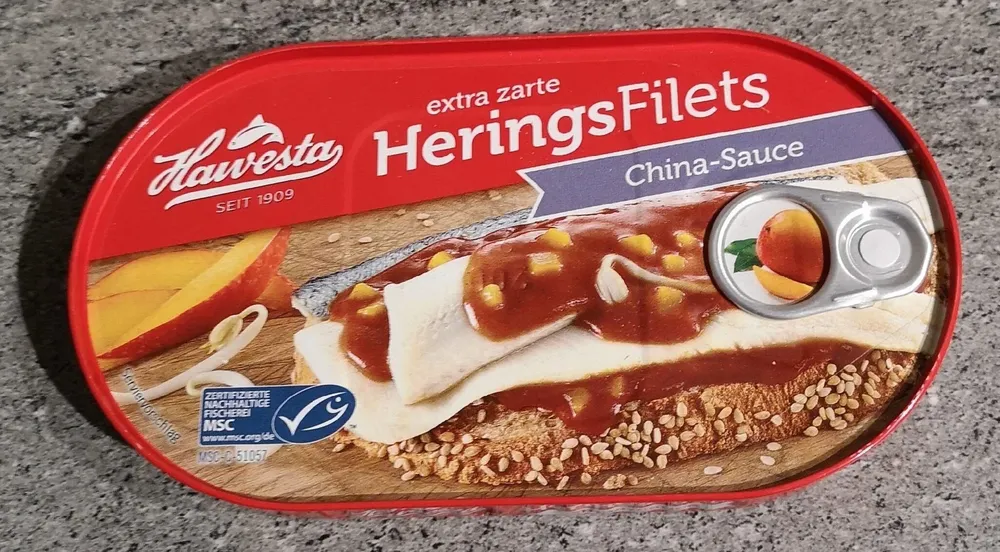 Heringsfilets China-Sauce