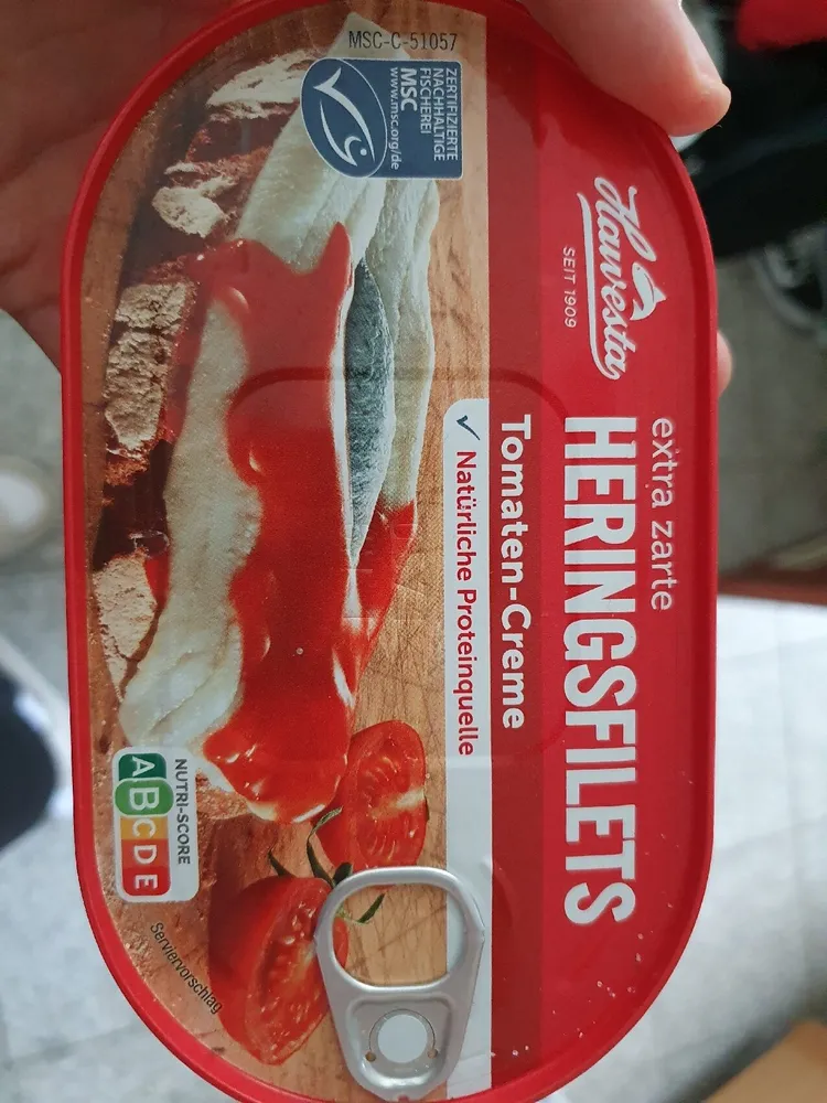 Heringsfilet Tomate