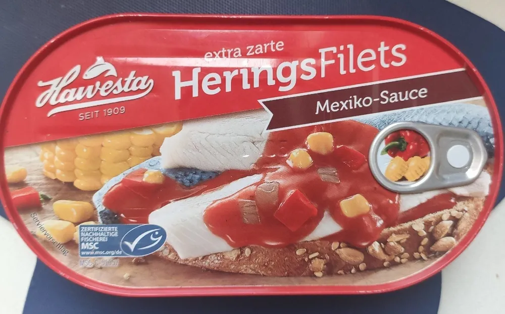 Heringsfilet Mexico-Sauce