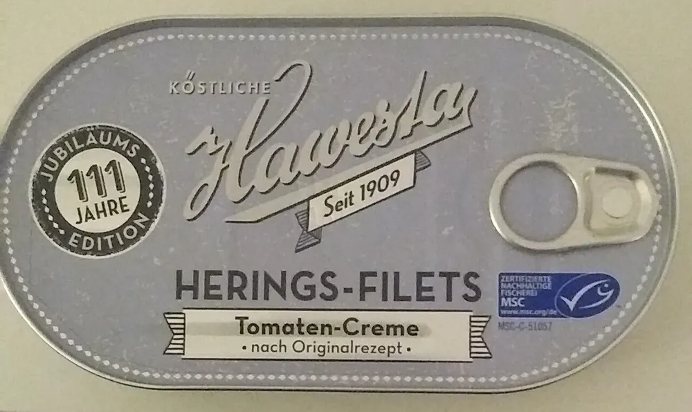 TEST Herings-Filets Tomaten-Creme