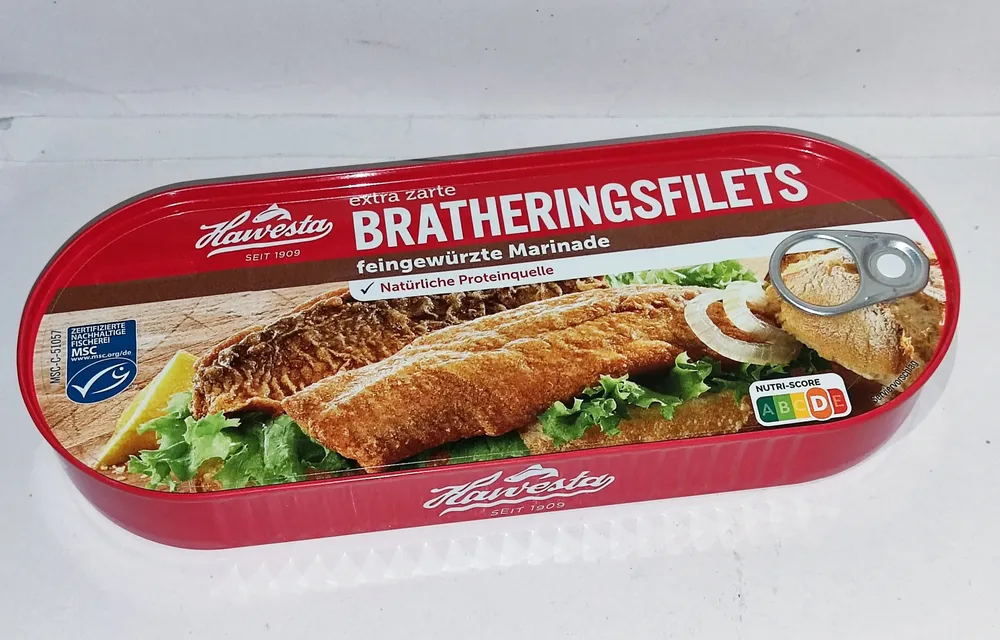 Bratheringsfilets feingewürzte Marinade