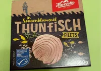 Thunfischfilets in Sonnenblumenöl