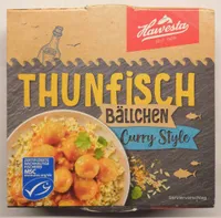 Thunfischbällchen Curry-Style