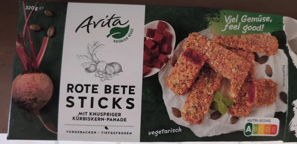 Rote Beete Sticks