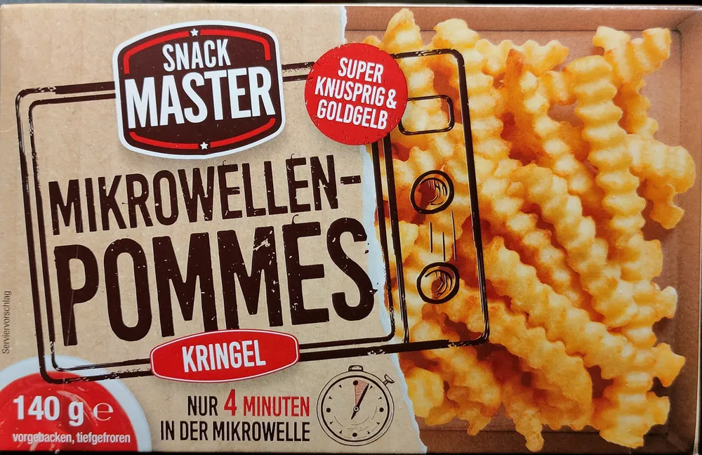 Mikrowellen-Pommes - Kringel
