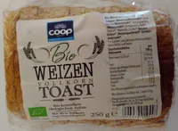 Bio Weizen Vollkorn Toast