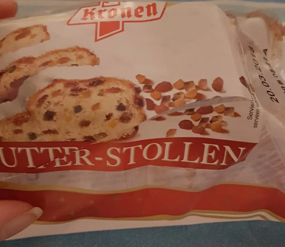 Butter stollen