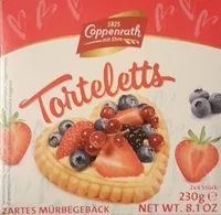 Torteletts Herzen - Mürbegebäck