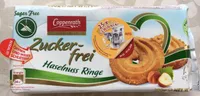 Zucker-frei Haselnuss Ringe