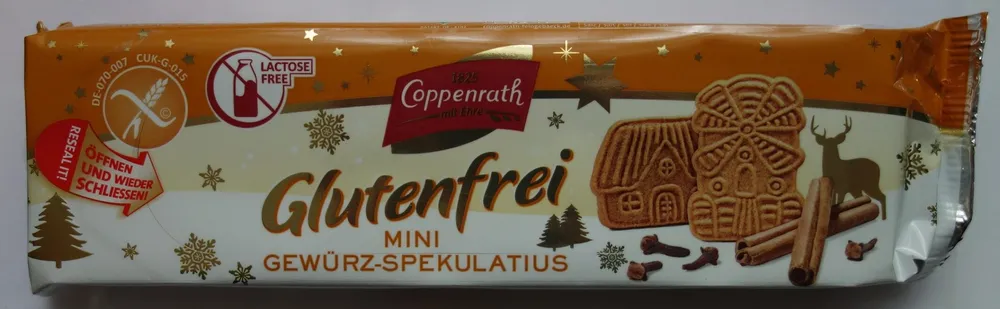 Glutenfrei Mini Gewürz Spekulatius