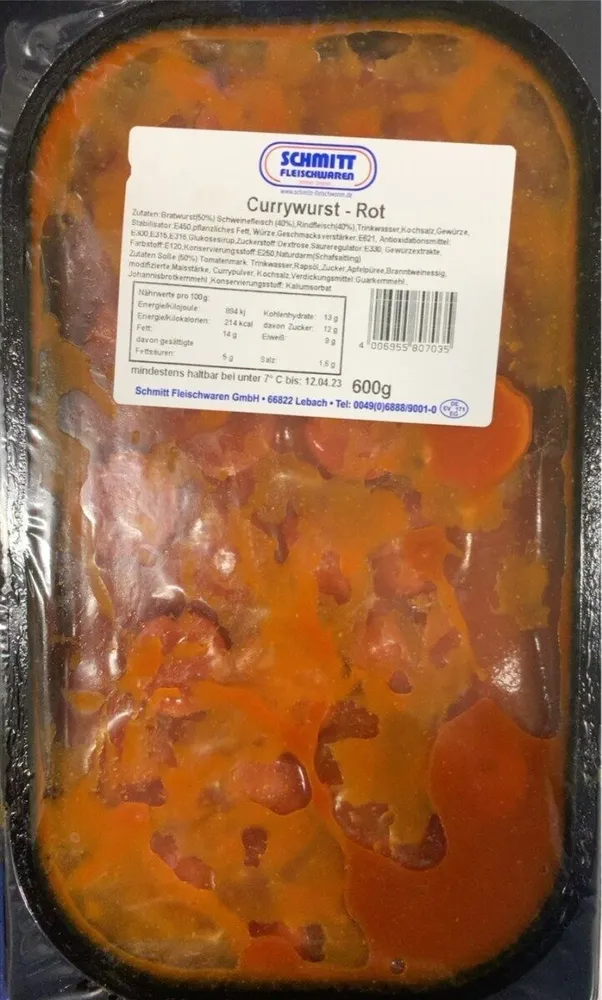 Saucisse curry
