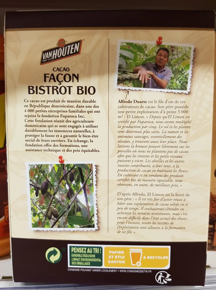 Van Houten façon bistro bio