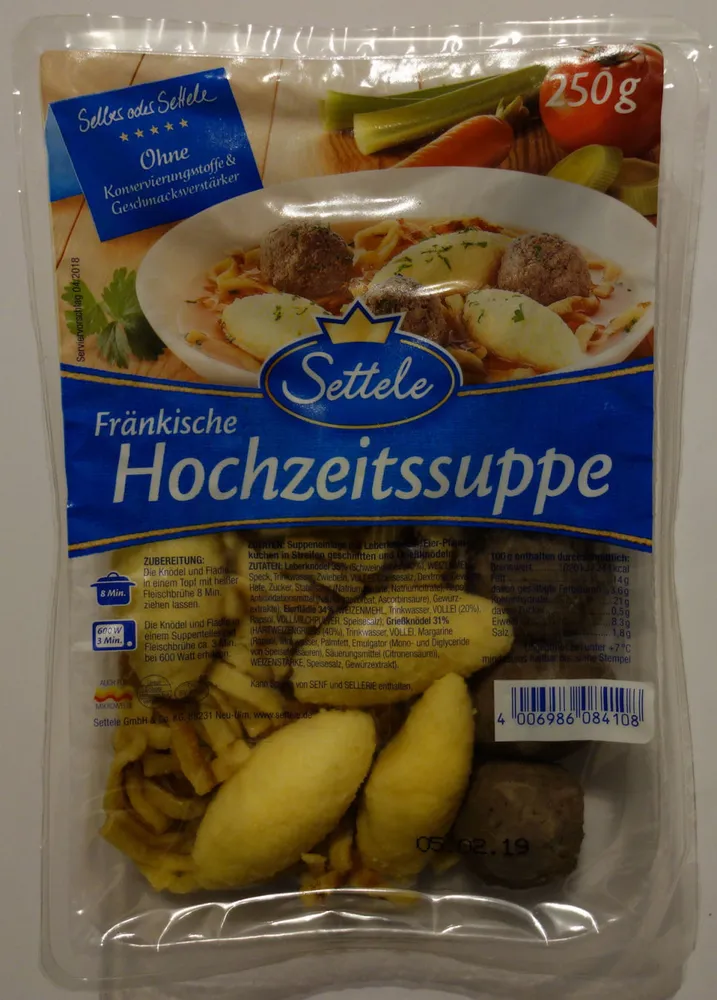Hochzeitssuppe