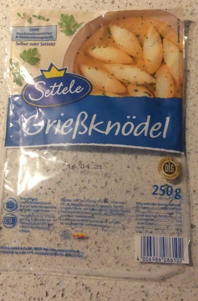 Grießknödel