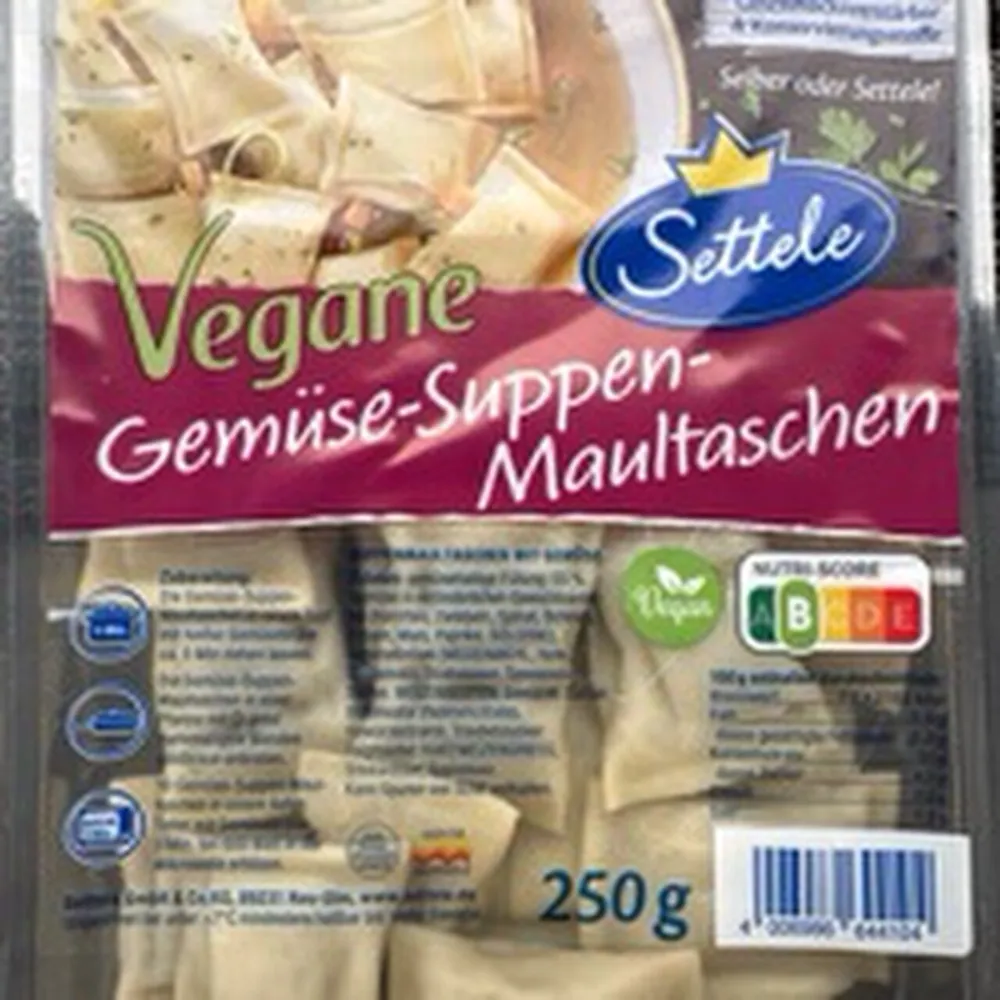 Gemüse-Suppen-Maultaschen