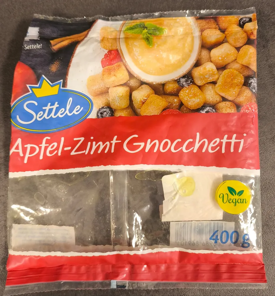 Apfel-Zimt-Gnocchetti