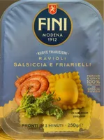Ravioli salsica e friarielli