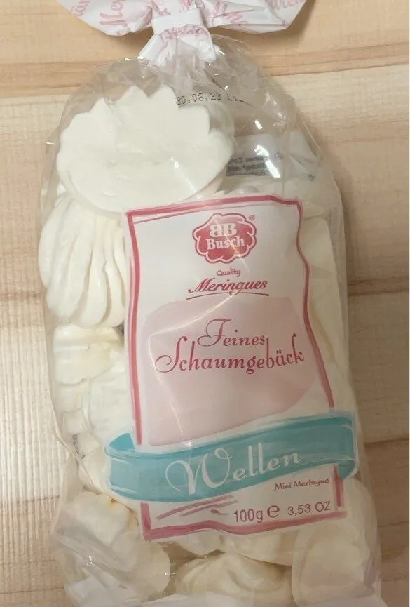 Feines Schaumgebäck