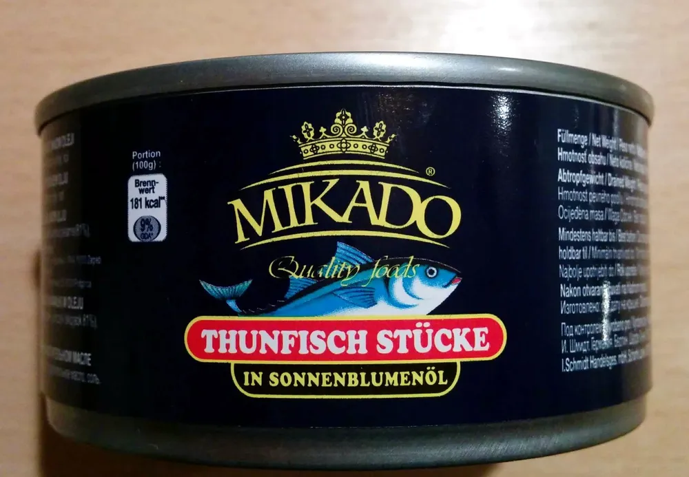Thunfisch Stücke