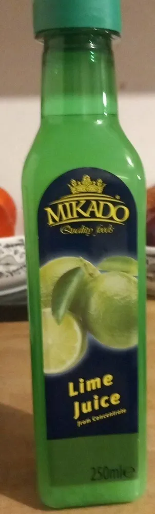 Lime Juice from concentrate