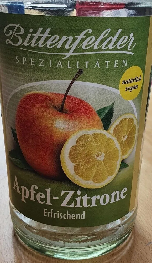 Apfel-Zitronensaft