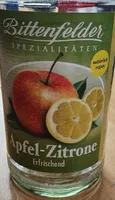 Apfel-Zitronensaft