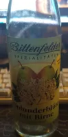 Holunderblüte mit Birne Erfrischungsgetränk