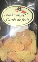 Carres de fruits