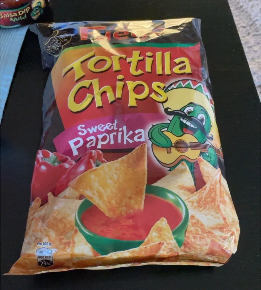 Tortilla Chips Sweet Paprika