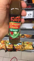 Hot pepper Sauce fuego green