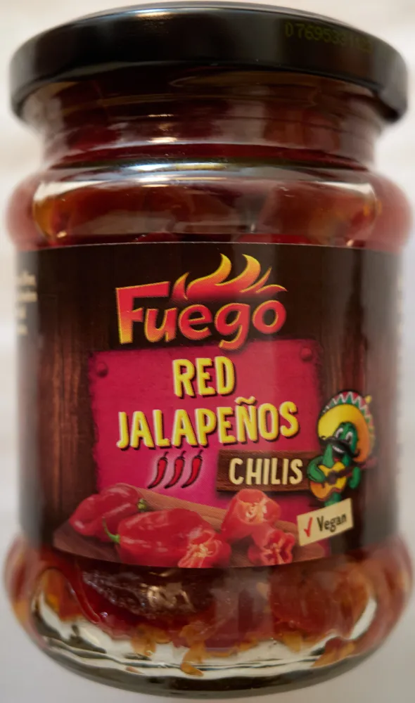 Red Jalapeños sliced