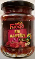 Red Jalapeños sliced